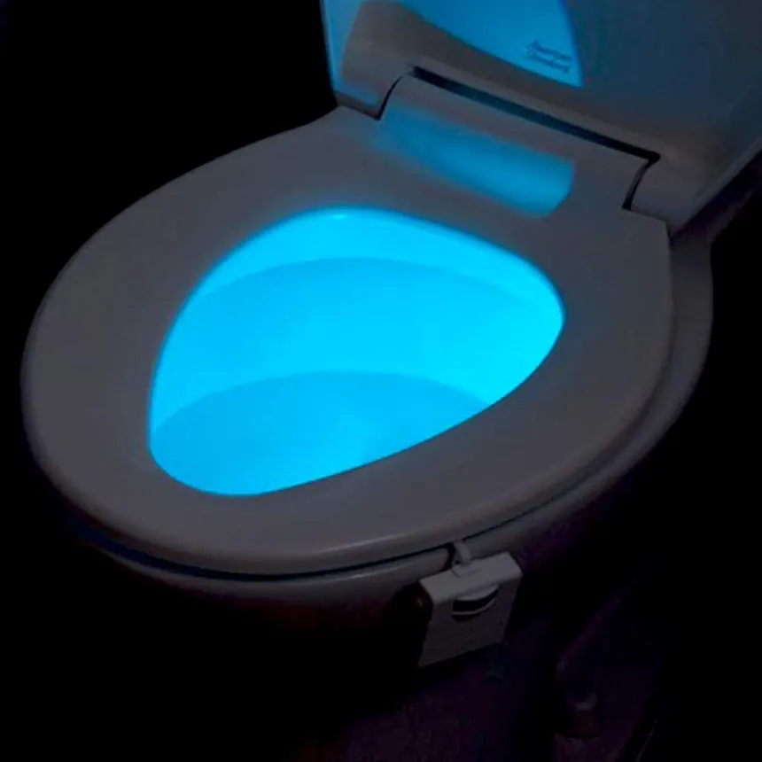 Glow Toilet Light - Weird glowing toilet vibes. Nighttime just got freaky!